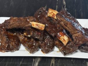 BBQ Beef Back Ribs - per serving