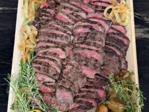 Flat Iron Steak per serving