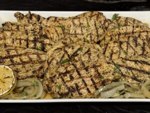 Grilled Lemon Chicken Scallopini