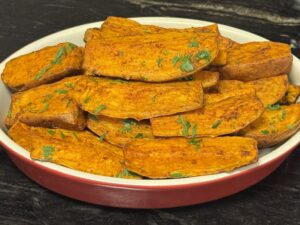 Roasted Sweet Potato Wedges