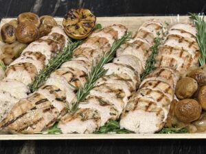 Grilled Chicken Breast Platter /person